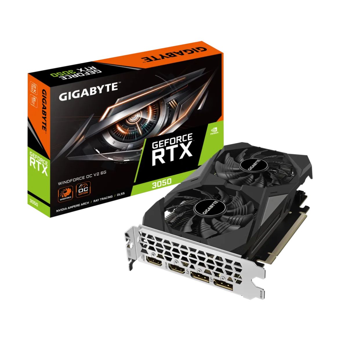 PLACA DE VIDEO GIGABYTE RTX 3050 GDDR6 6GB