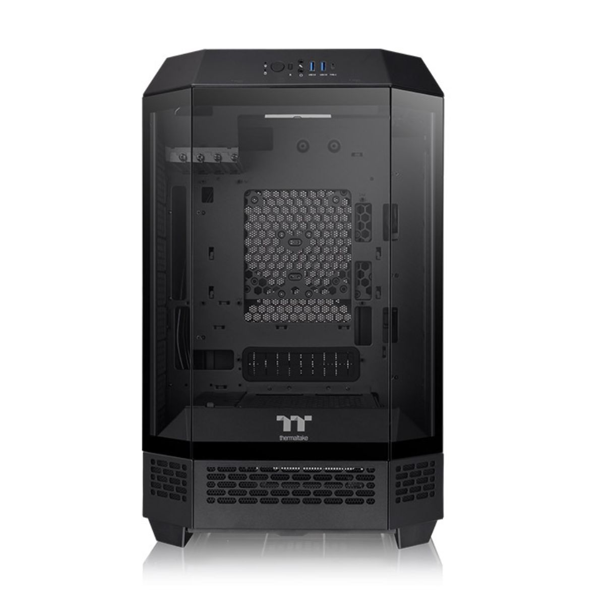 GABINETE THERMALTAKE THE TOWER 300 BLACK 2*FAN