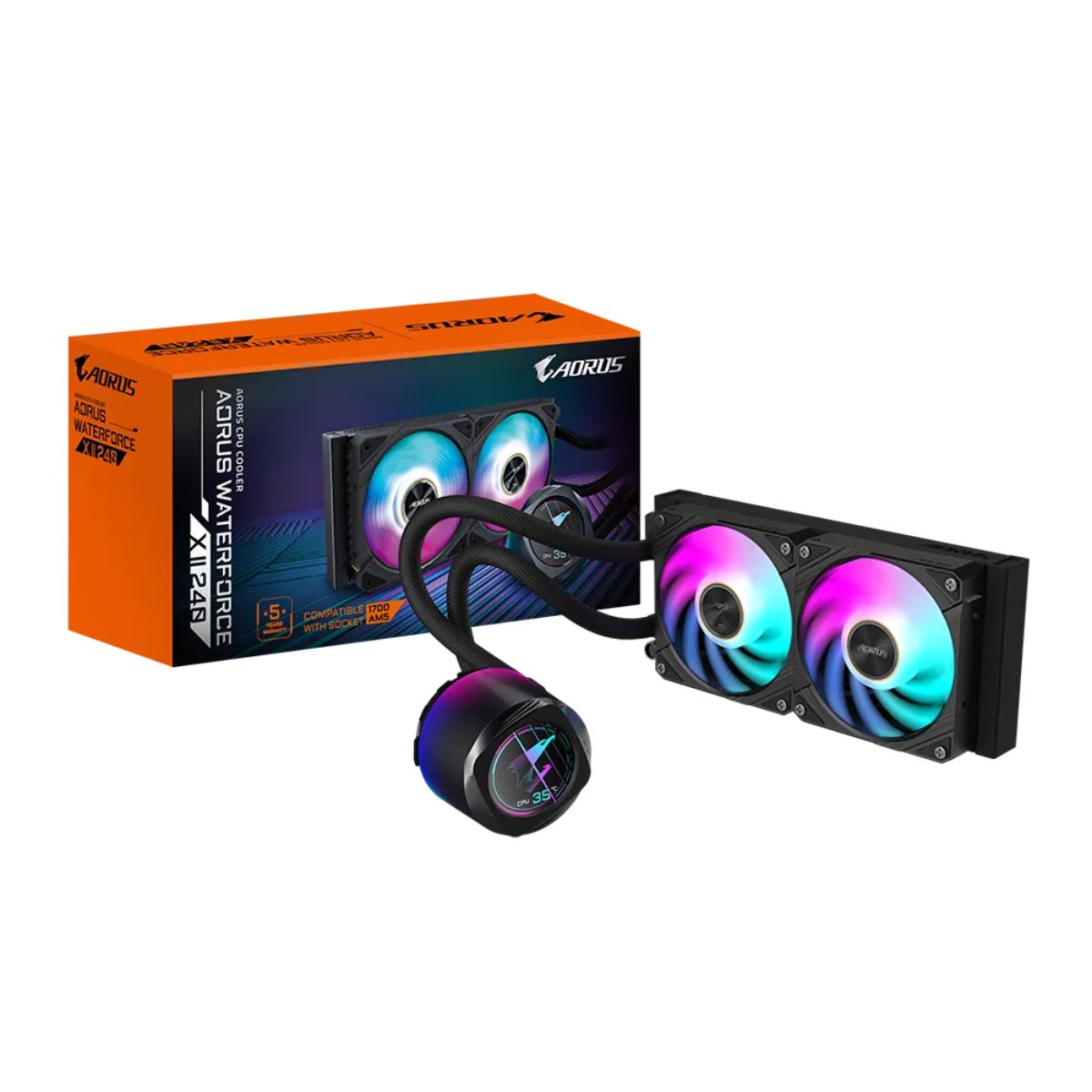 WATER COOLER GIGABYTE AORUS WATERFORCE X II 240