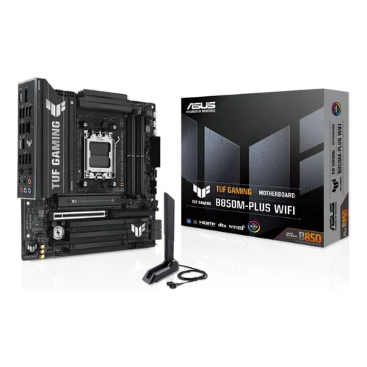 Motherboard Asus Tuf Gaming B850m-plus Wifi Am5 Click Gaming