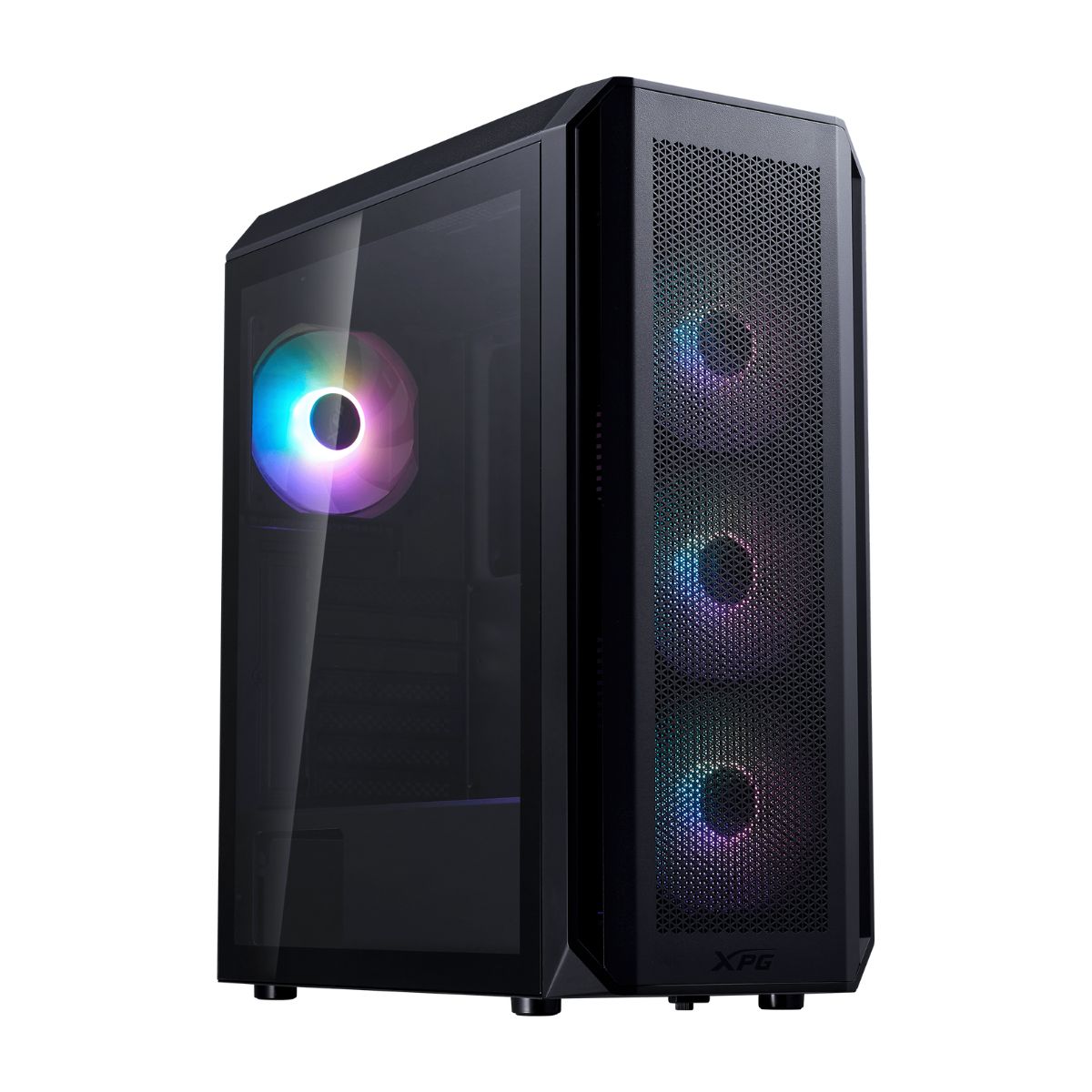 GABINETE XPG VALOR AIR NEGRO FANS X4