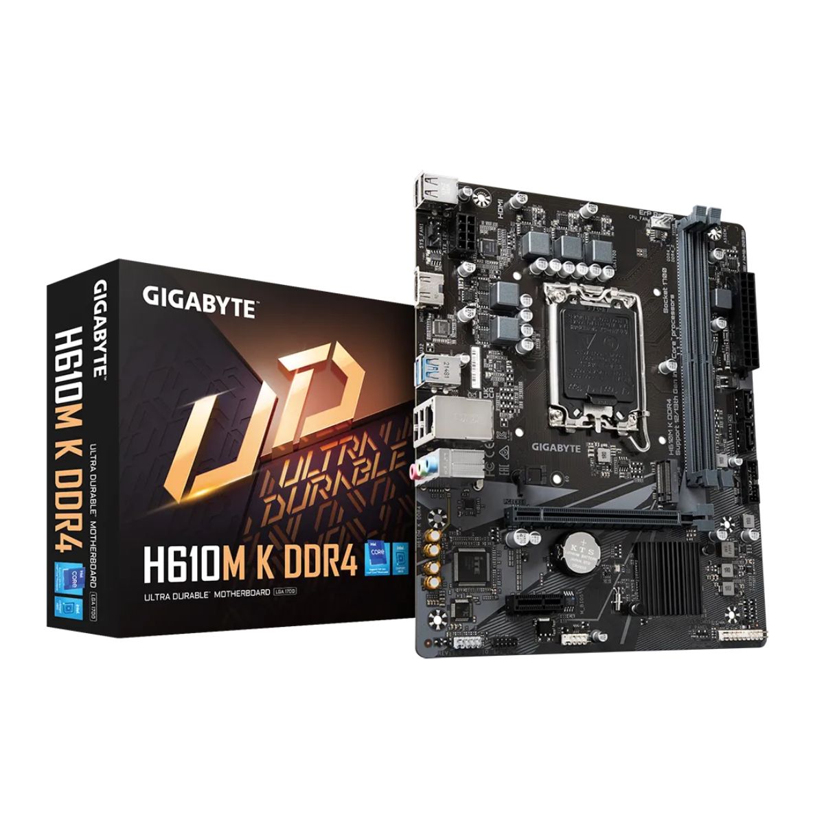 MOTHERBOARD GIGABYTE S1700 H610M K DDR4 BOX M-ATX