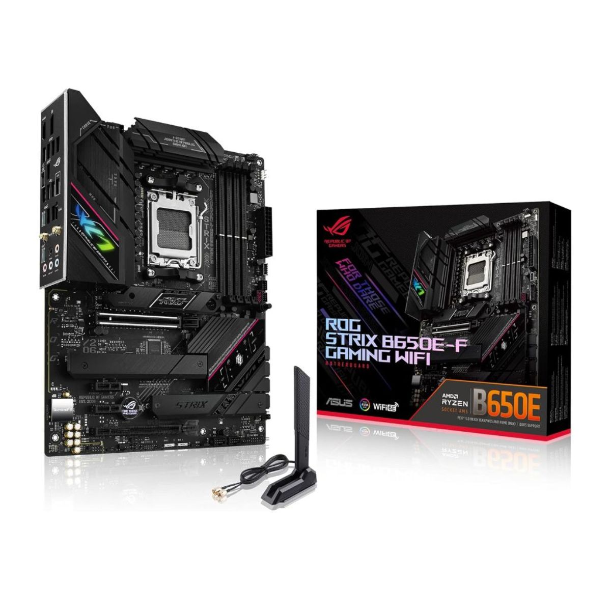MOTHERBOARD ASUS AM5 ROG STRIX B650E-F GAMING WIFI DDR5