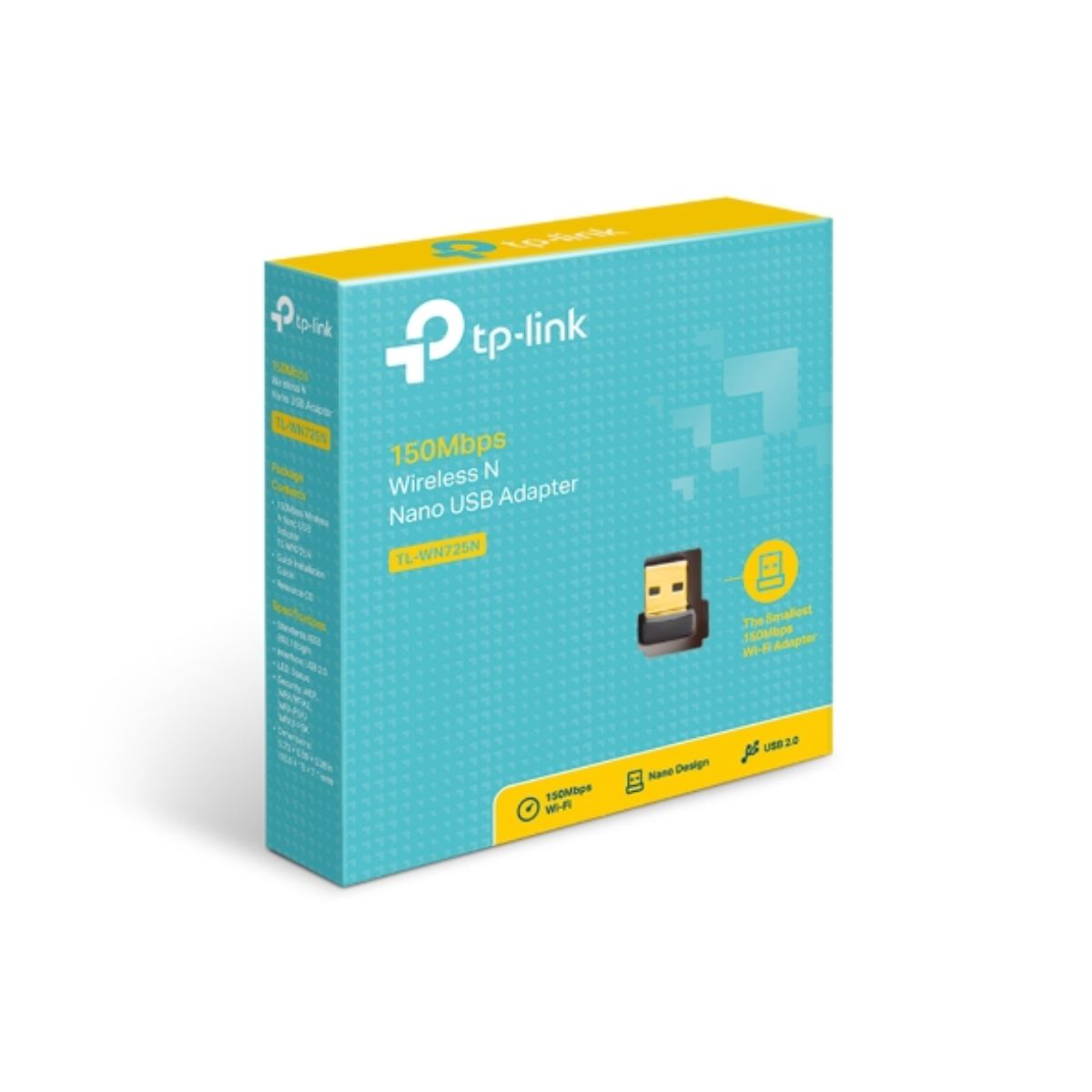 ADAPTADOR WIFI TP LINK TL-WN725N 150MBPS NANO