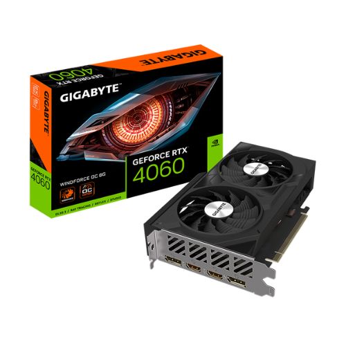 PLACA DE VIDEO GIGABYTE RTX 4060 WINDFORCE OC 8GB