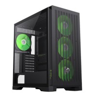 GABINETE GAMEMAX LEADER 2 BK 4*FAN E-ATX