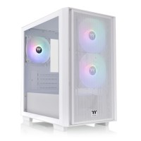 GABINETE THERMALTAKE VERSA H16 TG ARGB SNOW WHITE