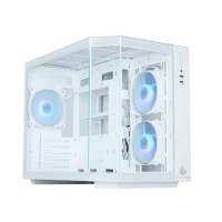 GABINETE EVOLABS PRIMACY WHITE EDITION - 3 FAN ARGB