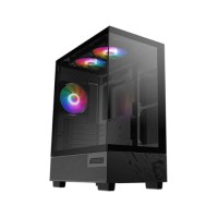 GABINETE MSI PAG PANO M110A BLACK FAN RGB SIN FUENTE
