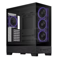 GABINETE ASUS A31 PLUS TG ARGB BLACK V TEMPLADO