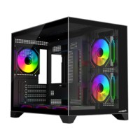 GABINETE SENTEY A20 PRO BLACK 6 FAN LED ARGB