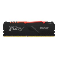 MEMORIA RAM DDR4 8GB 3600MHZ KINGSTON FURY BEAST RGB