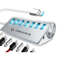 HUB USB 3.0 MULTIPLICADOR 7 PUERTOS