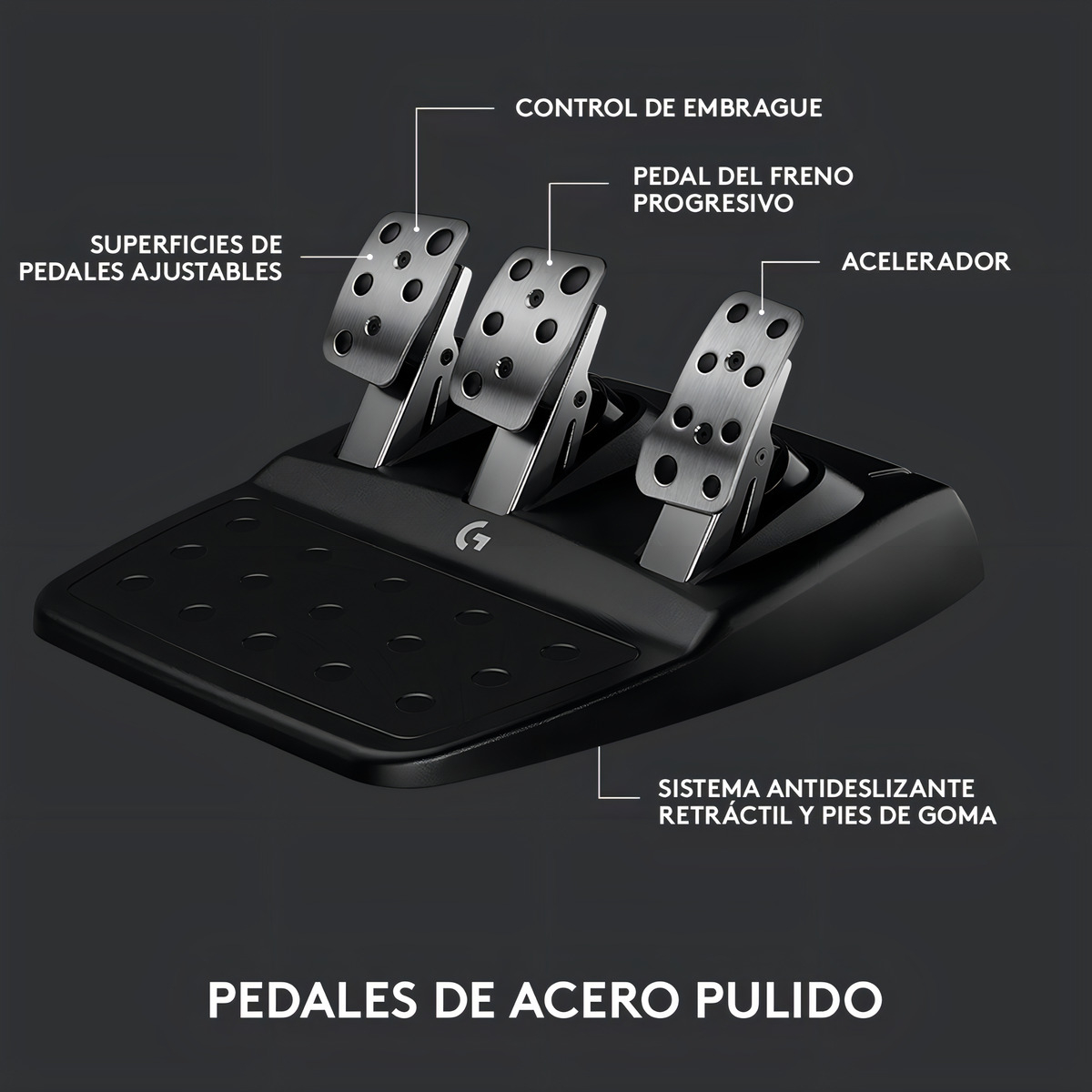 VOLANTE Y PEDALERA LOGITECH G923