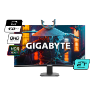 MONITOR GAMER GIGABYTE 27" CURVO GS27QCA 2K QHD (144HZ - 180HZ)
