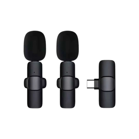 MICROFONO CORBATERO DOBLE INALAMBRICO LIGHTNING,