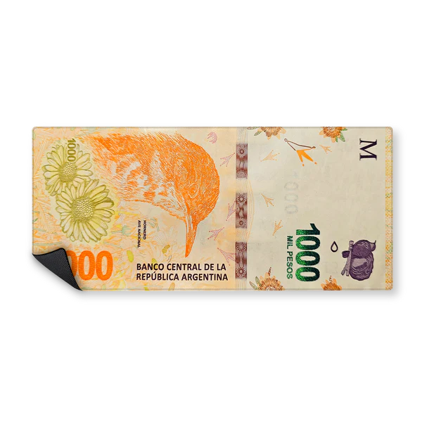 MOUSEPAD MIL PESOS ARGENTINOS 90X40 MPTGS