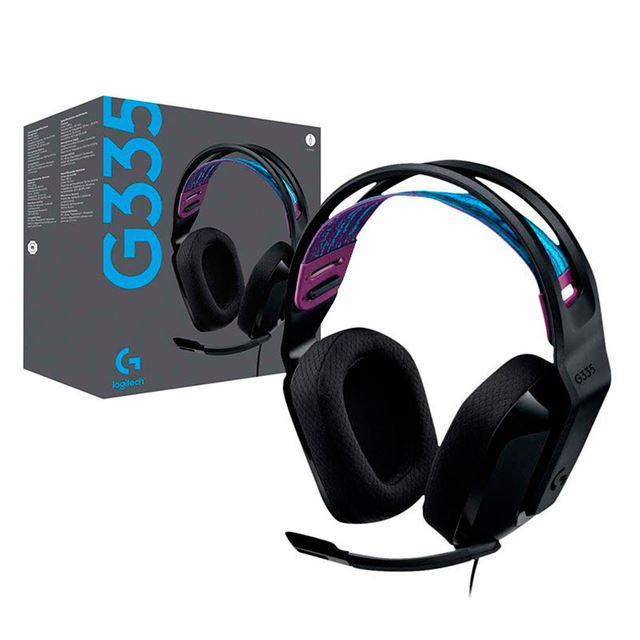 AURICULAR HEADSET LOGITECH G335 GAMING BLACK