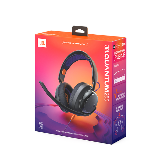 AURICULAR JBL QUANTUM 250 BLACK