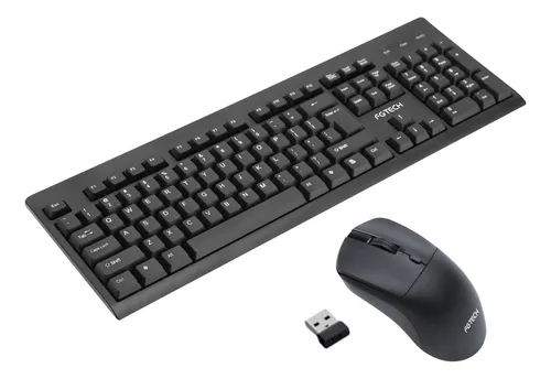  COMBO MOUSE Y TECLADO INALAMBRICO 2.4G NANO USB 1600 DPI FGT-KMC-8107