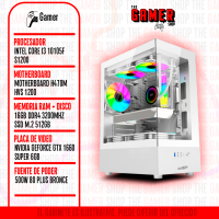 PC GAMER  INTEL I3 10° - RAM 16GB - 512GB M.2 - GTX 1660 SUPER 6GB  N100 + WINDOWS11