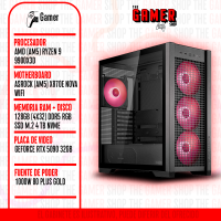 PC GAMER  RYZEN 9 9900X3D - 128GB (4X32GB) DDR5 - 4TB M2 - RTX 5090 32GB  N160 + WINDOWS11