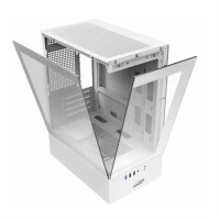 GABINETE SENTEY H10 WHITE VIDRIO TEMPLADO.