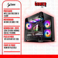 PC GAMER  INTEL I5 14400F - RAM 32GB DDR5 - 1TB M.2 - RTX 5070 12GB  N400 + WINDOWS11