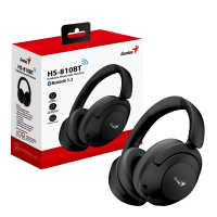 AURICULARES GENIUS HS-M810BT BT5.0 BLACK WIRELESS INALAMBRICOS