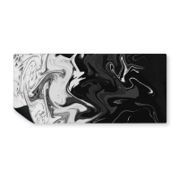 MOUSEPAD BLACK AND WHITE LIQUID 90X40 MPTGS