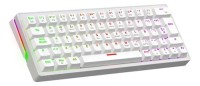 TECLADO MECANICO GAMER SOLARMAX TRI-MODO 60% GMKB64RW ESP WIRELESS + BLUETOOTH