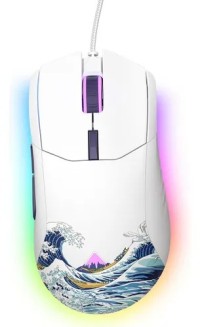 MOUSE WOMIER G705 V2 KANAWA RGB 12000 DPI BLANCO