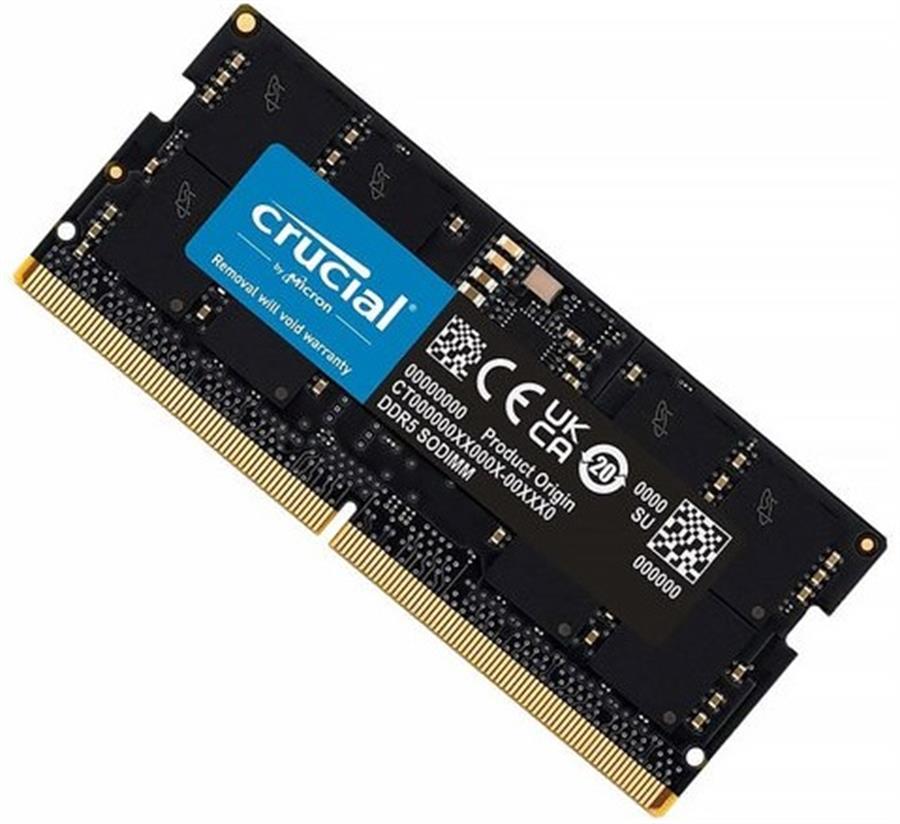 Memoria RAM Sodimm DDR5 Crucial 16 GB 4800Mhz