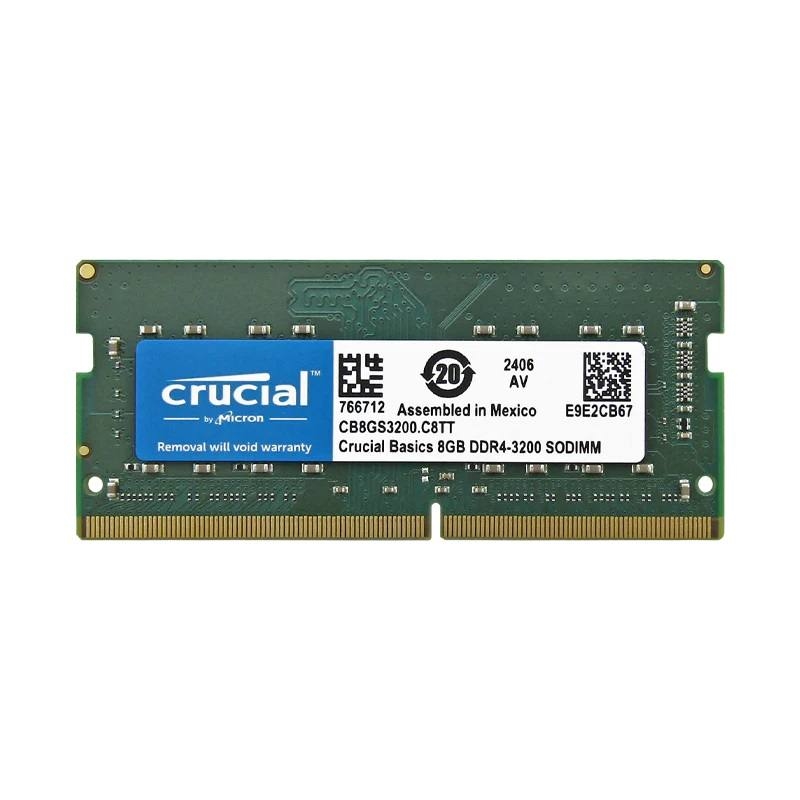 Memoria RAM Sodimm DDR4 Crucial 8 GB 3200Mhz