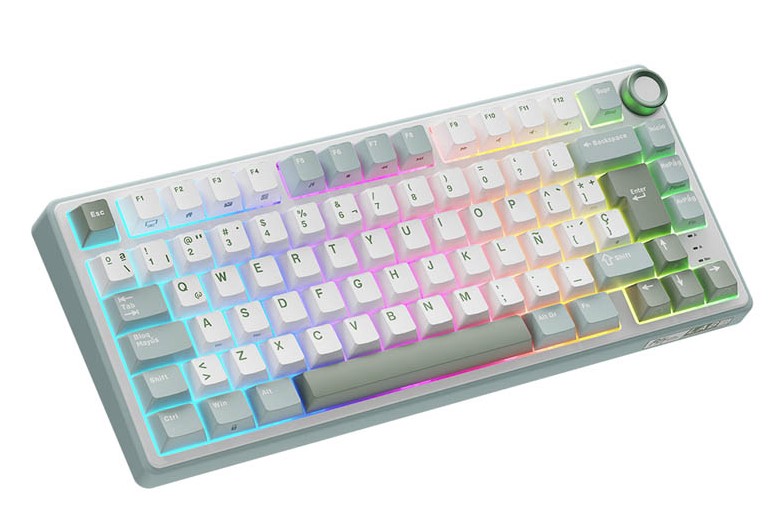 Teclado Royal Klugde Rkr75 skycyan Switch Brown 75