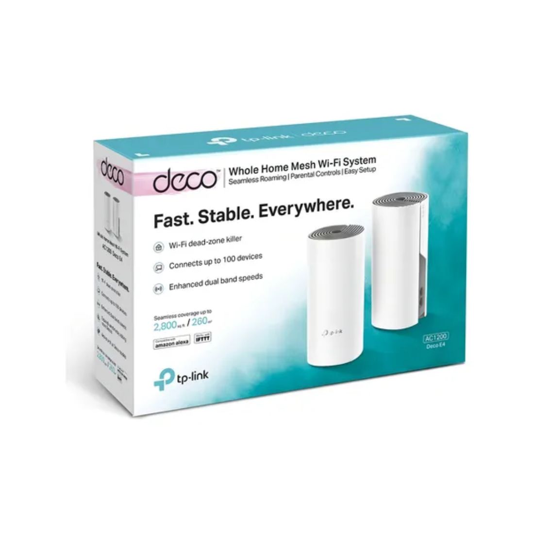 DECO E4 TP-LINK MESH AC1200 PACK X2