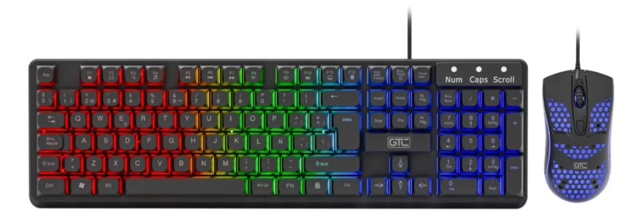 TECLADO Y MOUSE  GTC CBG-025N