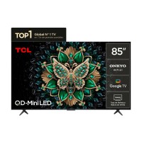 TV MINI LED 85 TCL 85C6K-F - GOOGLE SMART TV