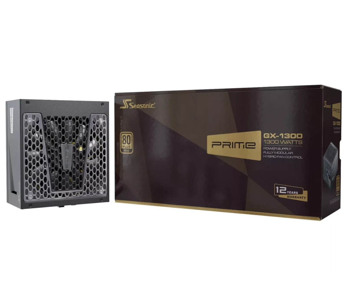 Fuente 1300w Seasonic 80+ Gold Full Modular (usada) Sc