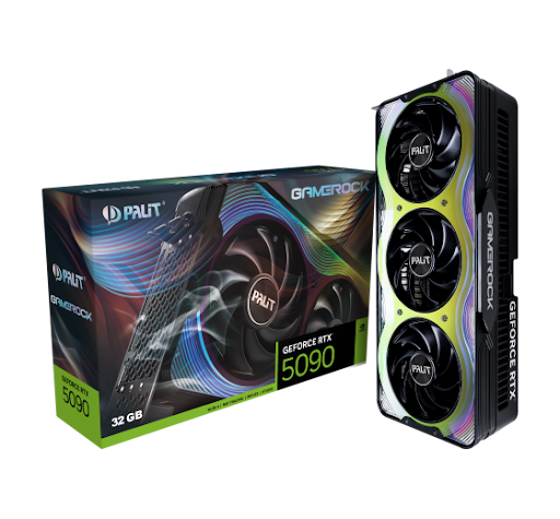 Rtx 5090 Palit Gamerock 32gb Gddr7 (nueva)