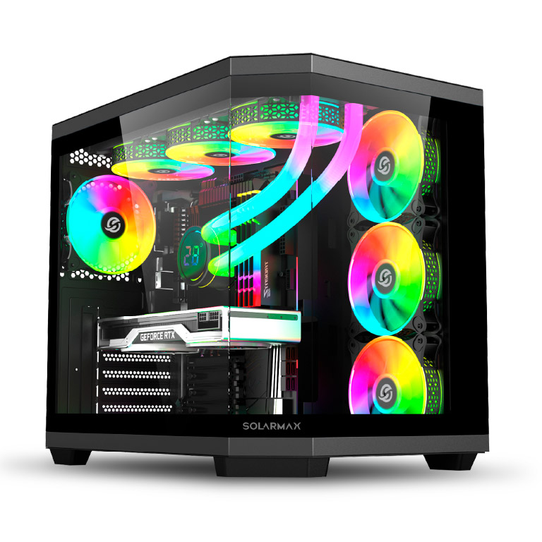 Gabinete Solarmax 950 X4 Fans
