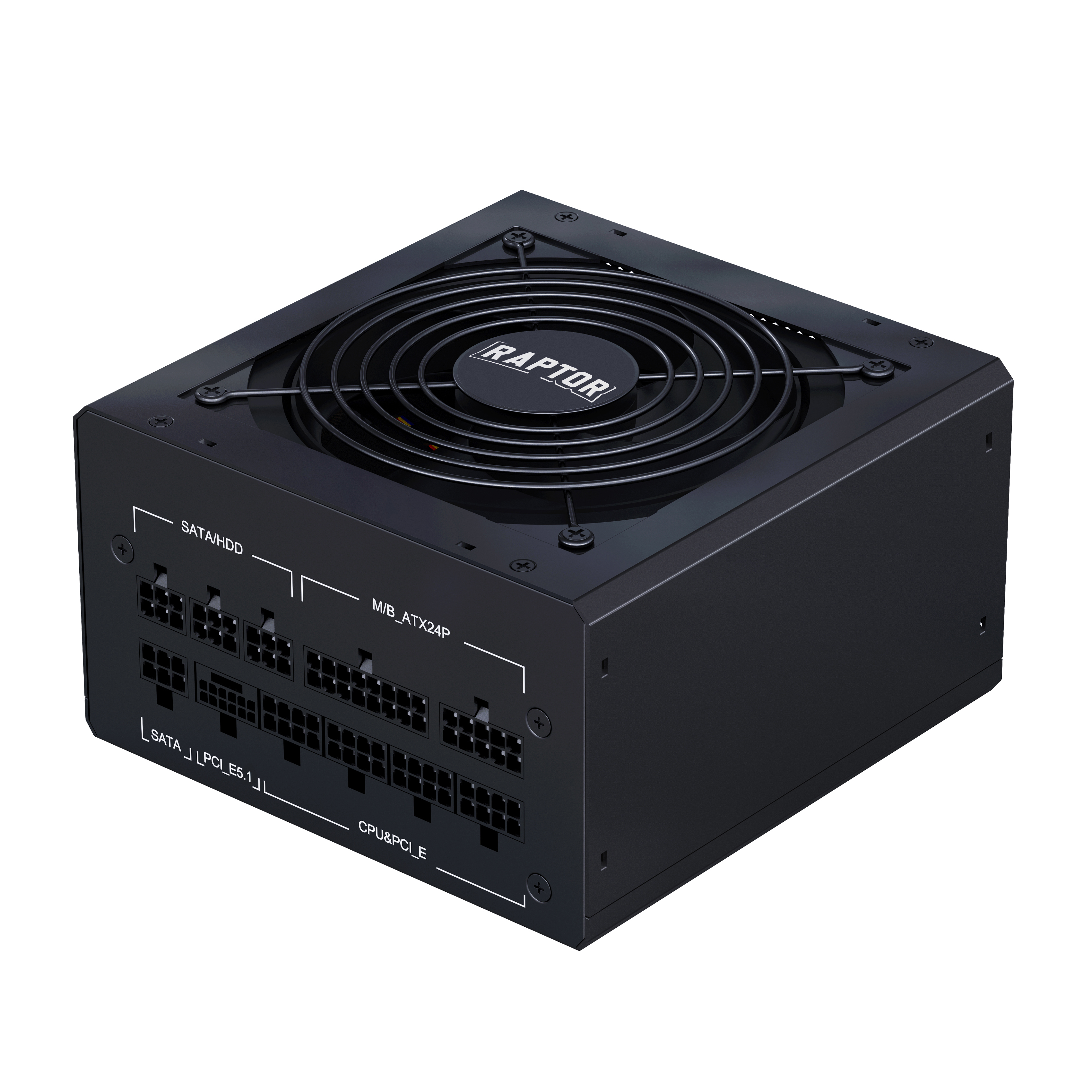 Fuente Raptor Volt 1000w 80 Plus Gold Full Modular Pcie 5.1