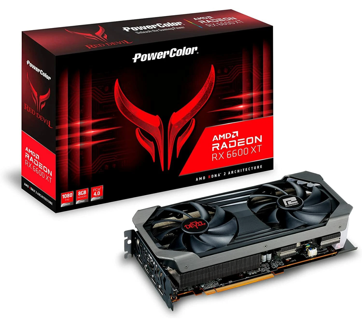 Rx 6600 Xt Red Devil 8gb (usada) Sc