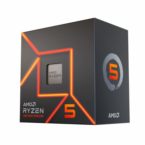 Procesador Ryzen 5 7600 Am5 C-cooler S-video