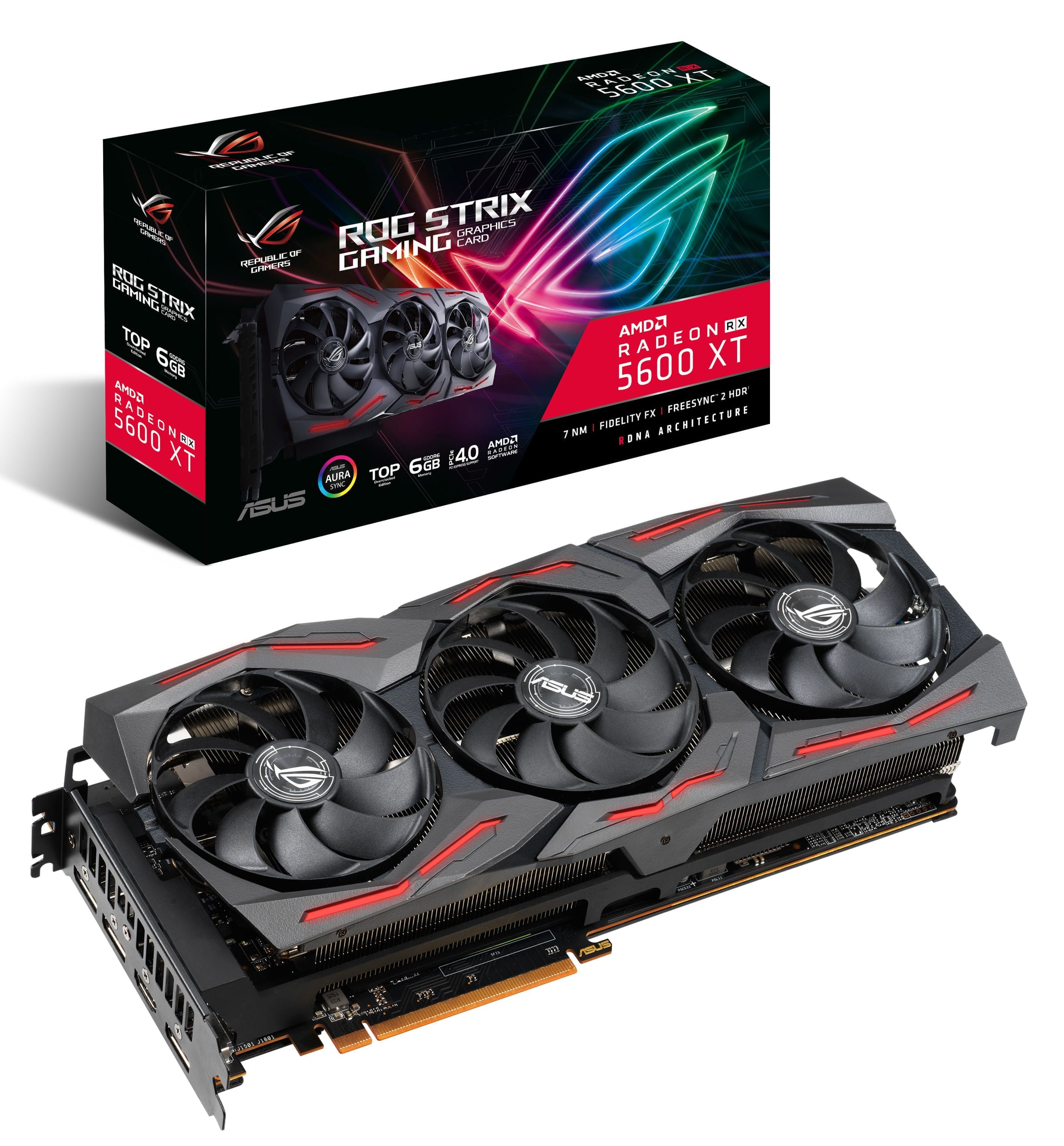 Rx 5600 Xt Asus Rog Strix 6gb (usada) Cc