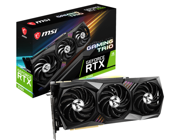 Rtx 3090 Msi Gaming Trio X 24gb (usada) Cc