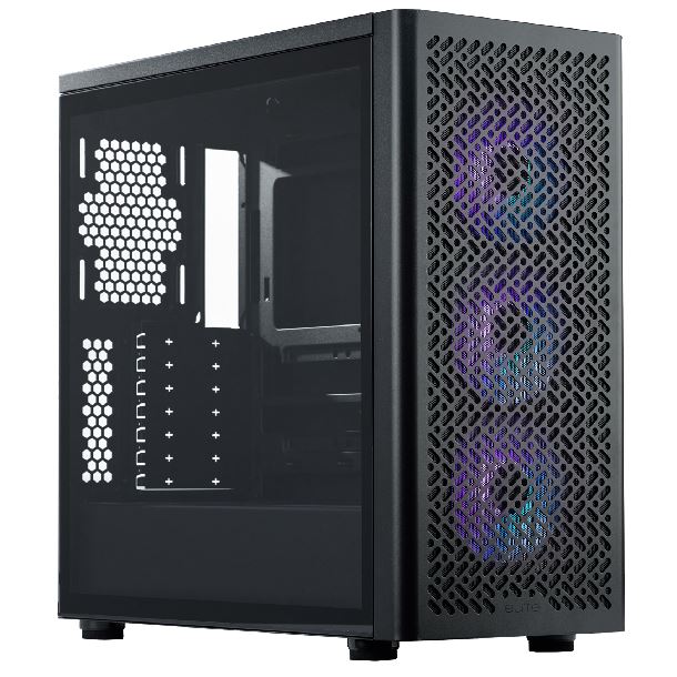 Gabinete Cooler Master Elite 502 Black X3 Fans