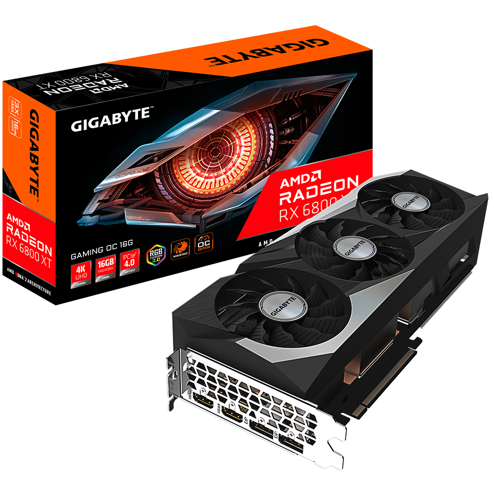 Rx 6800 Xt Gigabyte Gaming Oc 16gb (usada