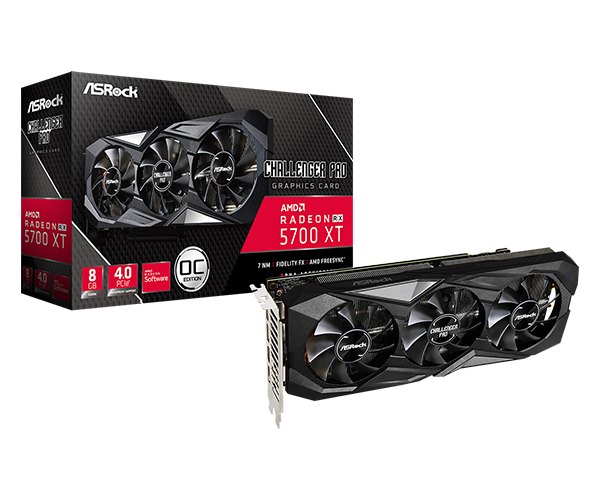 Rx 5700 Xt Asrock Challenger Pro 8gb (usada) Cc
