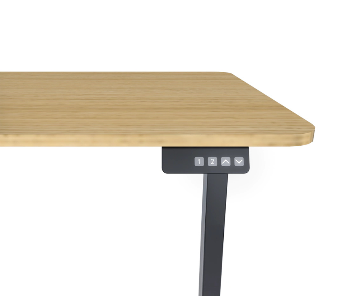 Escritorio Sit-stand Electrico - Regulable En Altura Con Panel Digital Madera